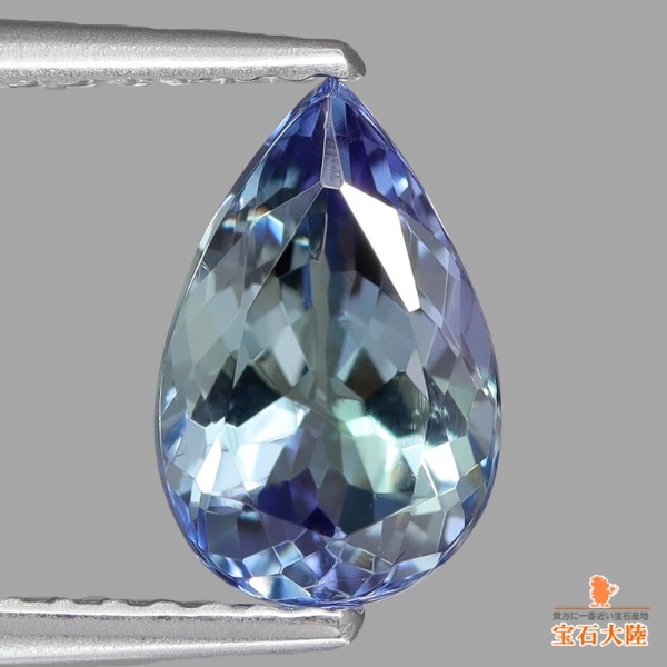 天然ゾイサイト 1.60ct 【バイカラー】 タンザニア