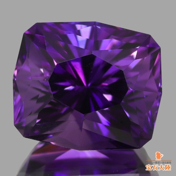 天然アメシスト 9.82ct 【アメリカンカット】 ウルグアイ