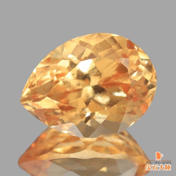 天然ヘソナイトガーネット 3.24ct 【蜂蜜色】 スリランカ