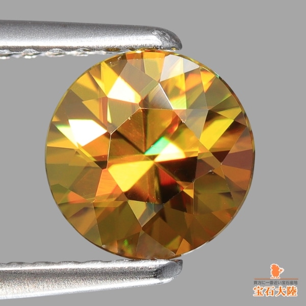 天然スフェーン 1.28ct 【ゴールデンイエロー】 マダガスカル