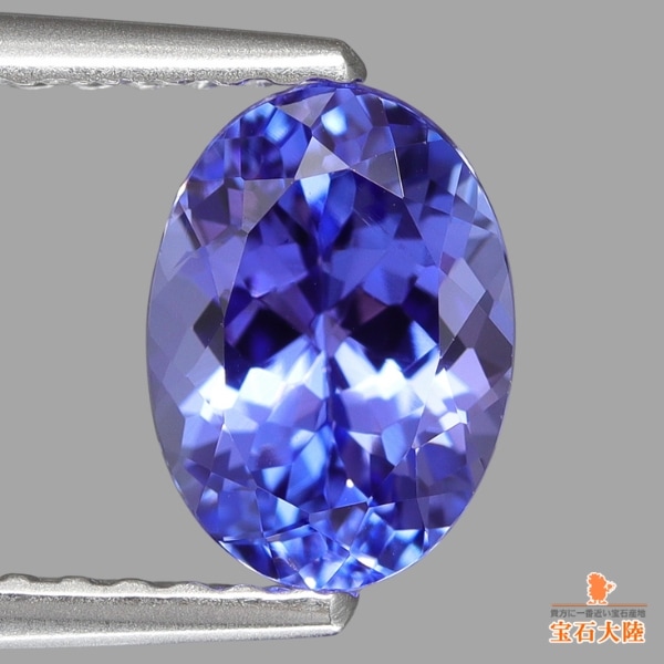 天然タンザナイト 1.15ct 【パープリシュブルー】 オーバル