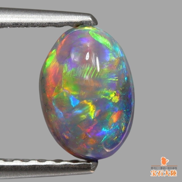オーストラリア・ライトニングリッジ産ブラックオパール 2.26ct