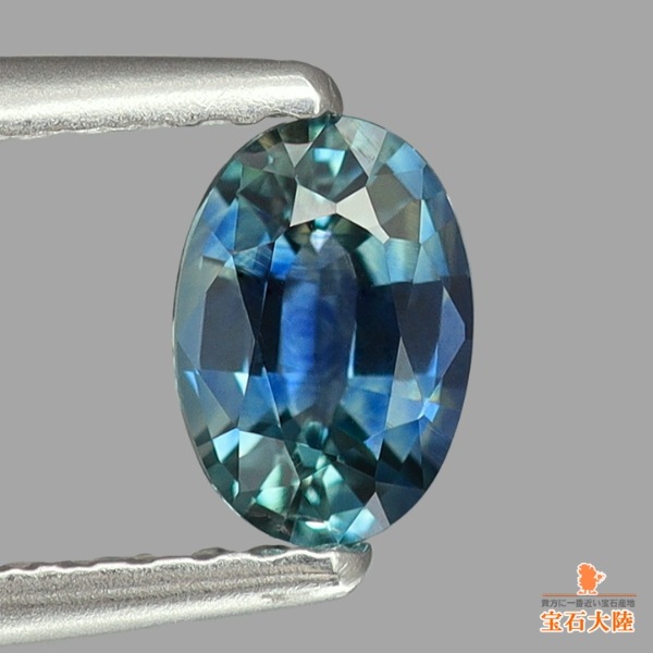 天然サファイア 0.57ct 【グリニッシュブルー】 モンタナ