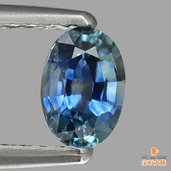 天然サファイア 0.62ct 【濃色ブルー・グリーン】 モンタナ