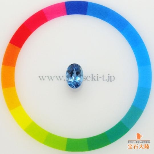 まり 天然アクアマリン 0.90ct 【サンタマリア】ブラジル