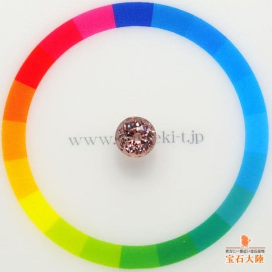 天然マラヤガーネット 1.93ct 【美カラーシフト】タンザニア