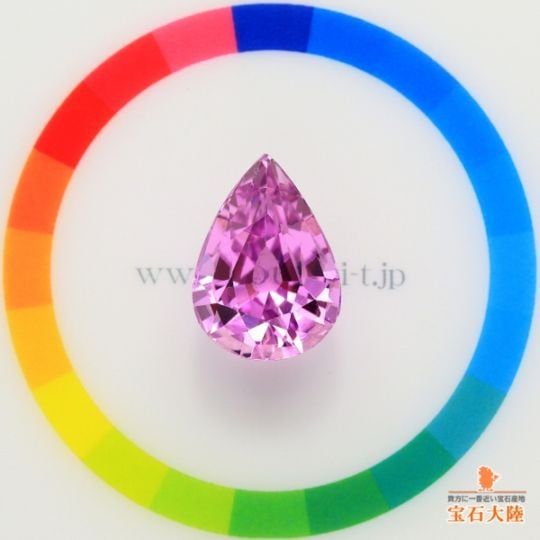 天然クンツァイト 15.17ct 【ライラックピンク】 美発色