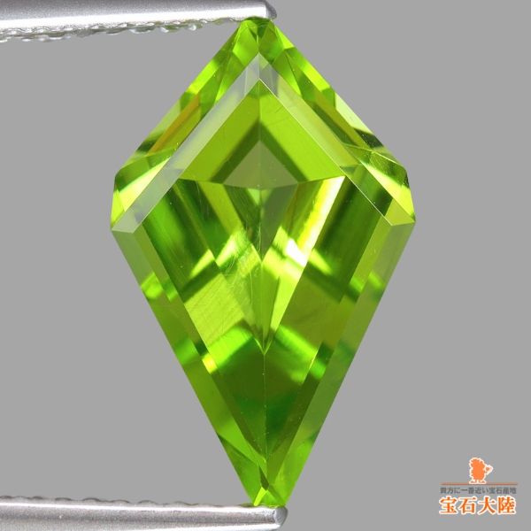 小物などお買い得な福袋 天然ペリドット 3.37ct 【アメリカンカット】 パキスタン アクセサリー