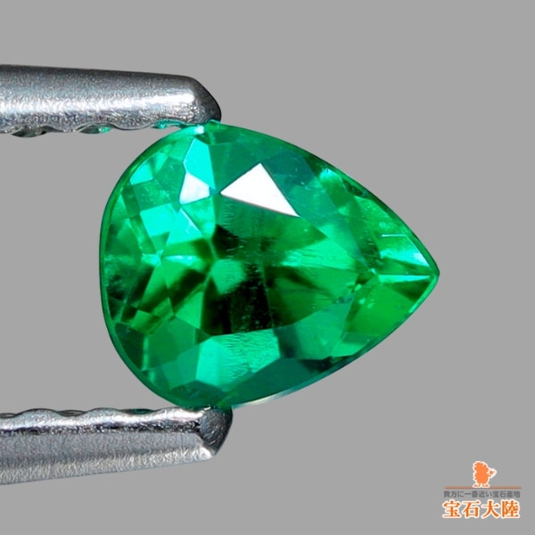 天然エメラルド 0.21ct 【美発色】 コロンビア