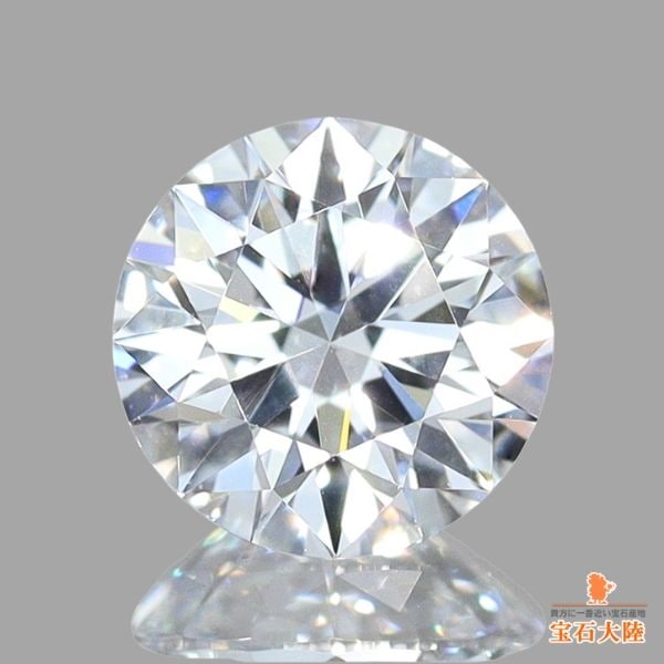 天然ダイヤモンド 0.373ct 【D FL 3EX H&C TYPEⅡA】 GIA・中宝鑑定書