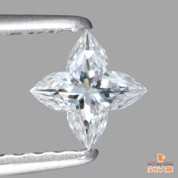 天然ダイヤモンド 0.25ct 【オーキディアカット】D IF GIA鑑定付