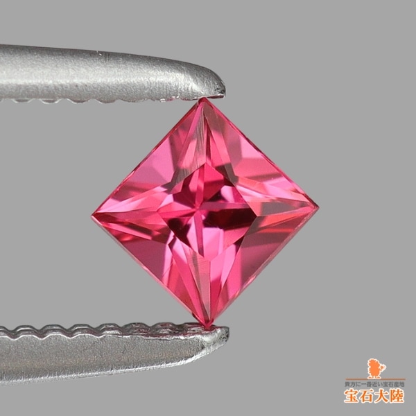 天然スピネル 0.15ct 【ピンク】 プリンセスカット 天然スピネル 0.15ct 【ピンク】 プリンセスカット