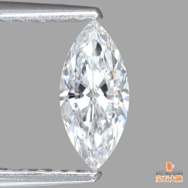 ◎天然ダイヤモンド 約40ct 砂時計 鑑別書付き 天然ダイヤモンド 0.40ct 【D VVS1 TYPEⅡA】マーキス GIA/中宝