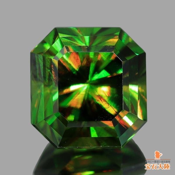 天然スフェーン 1.47ct 【極上グリーン】美品 パキスタン