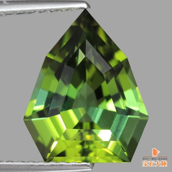 天然トルマリン 4.22ct 【シールドカット】 コンゴ