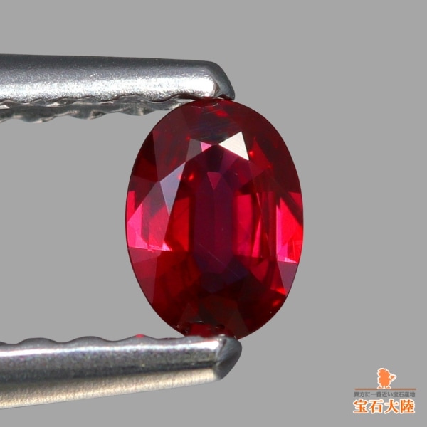 天然ルビー 0.14ct 【Pigeon Blood・非加熱】 ミャンマー GIA産地鑑別 