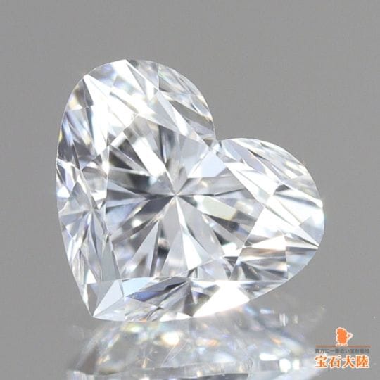 天然ダイヤモンド 天然ダイヤモンド 0.43ct 【D IF TYPEⅡA】ハート GIA/中宝鑑定書付
