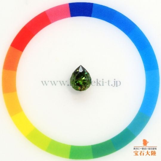 天然スフェーン 1.58ct 【極上グリーン】美品 パキスタン