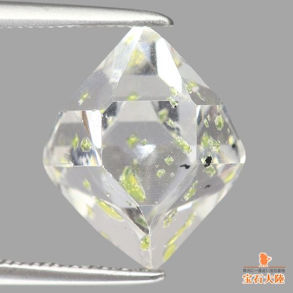 天然オイルインクォーツ 5.48ct 【動く気泡】 ラフ　パキスタン