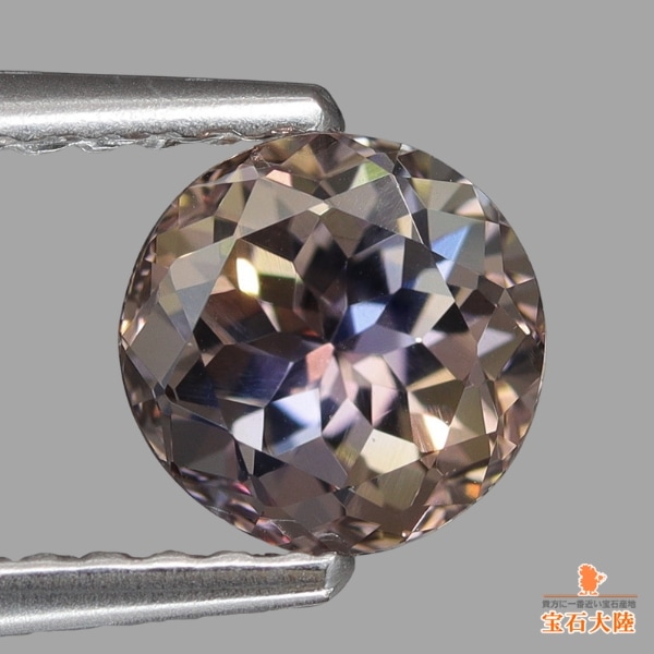 天然ゾイサイト 0.91ct 【マルチカラー】 タンザニア