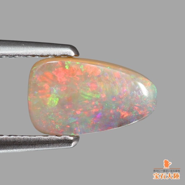 天然ボルダーオパール 0.84ct 【ミルキー遊色】オーストラリア
