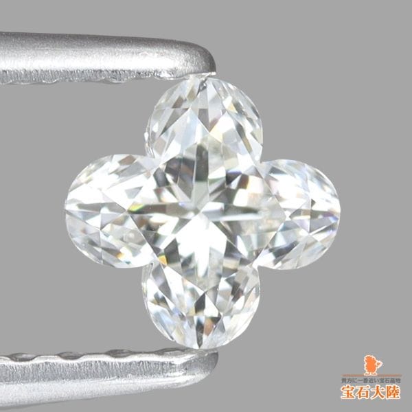 天然ダイヤモンド 0.36ct 【リリィカット】H VVS2 GIA鑑定付