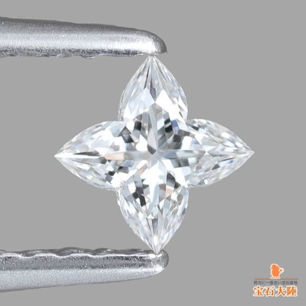 天然ダイヤモンド 0.21ct 【オーキディアカット】D VS1 GIA鑑定付 ※オーダー限定