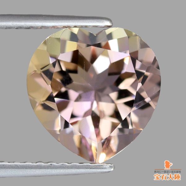 天然インペリアルトパーズ 0.48ct 【美色シェリーピンク】 ブラジル