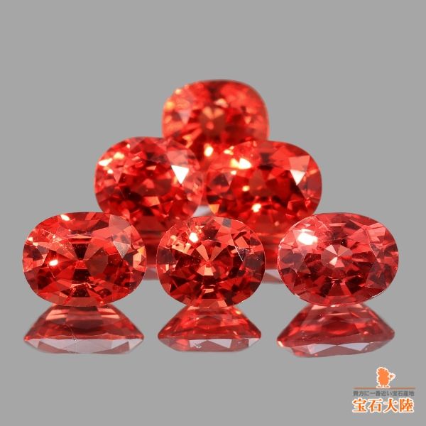 天然スピネル 0.28ct 【Neon Pink】ハートシェイプ タンザニア