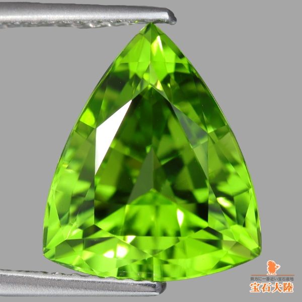 天然ペリドット 5.43ct 【アメリカンカット】パキスタン 