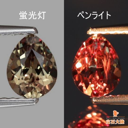 【タンザニア産】カラーチェンジガーネット タンザニア産カラーチェンジガーネット 0.789ctルース