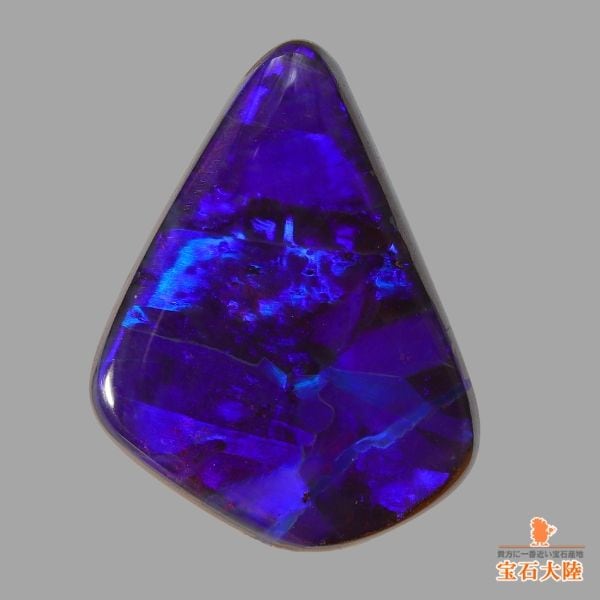 天然ボルダーオパール 4.36ct 【ブルーパープル】オーストラリア