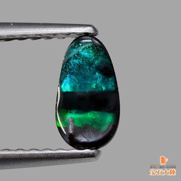 天然ベニトアイト 0.08ct 【煌めくブルー】 プリンセスカット