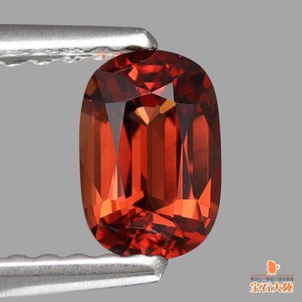 天然スピネル 0.63ct 【レデッシュオレンジ】 ミャンマー