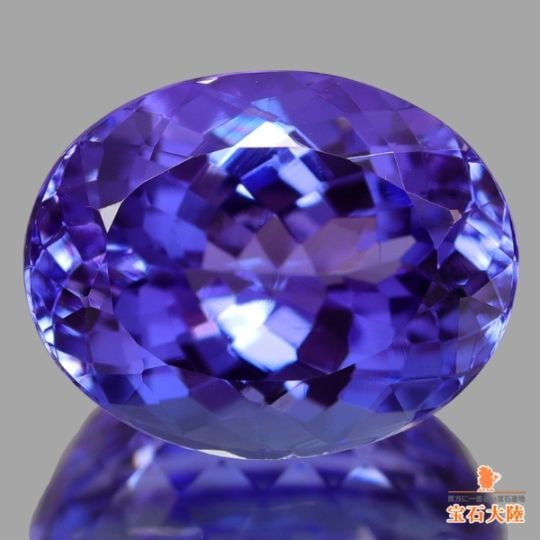 タンザナイト レア色 パープル 天然タンザナイト 3.31ct 【艶やかな美濃色パープル】