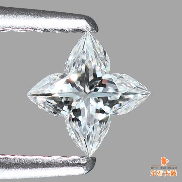 天然ダイヤモンド 0.33ct 【オーキディアカット】G VVS1 GIA鑑定付 ※オーダー限定