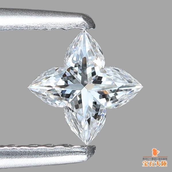 天然ダイヤモンド 0.32ct 【オーキディアカット】D VVS1 GIA鑑定付