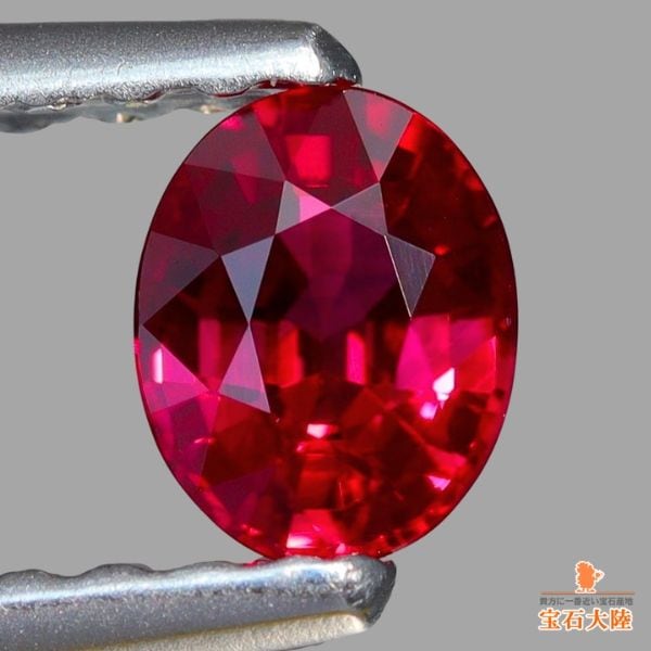 天然ルビー 0.34ct 【Pigeon's Blood・非加熱】 ミャンマー GIA産地鑑別 
