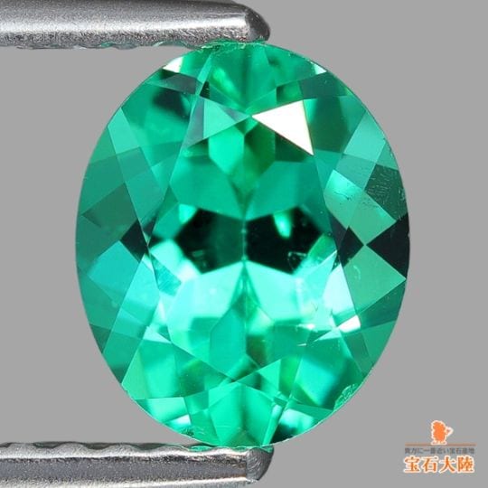 天然エメラルド 0.75ct 【極上透明感・ノンオイル】強輝 コロンビア