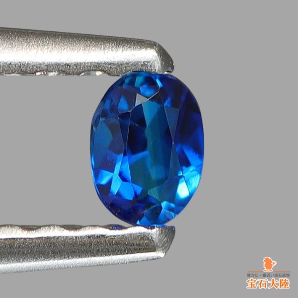 天然ユークレース 0.08ct 【濃色ブルー】ジンバブエ