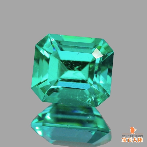 天然エメラルド 0.17ct 【美発色・ノンオイル】 ロシア GIA鑑別