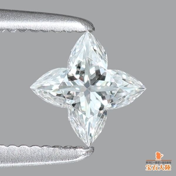 天然ダイヤモンド 0.25ct 【オーキディアカット】F VS1 GIA鑑定付