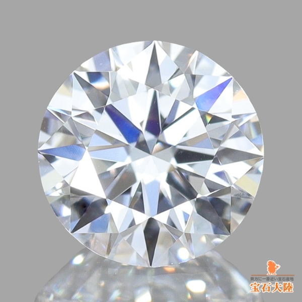 天然ダイヤモンド 0.525ct 【D FL 3EX H&C TYPEⅡA】 GIA・中宝鑑定書