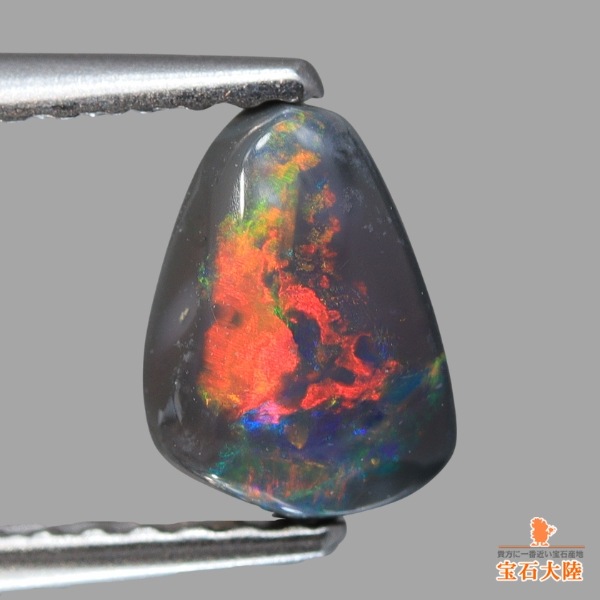 大粒3.86ct オーストラリアライトニングリッジ産　ブラックオパール B022 LIMITED出品】ブラックオパール・オーストラリアライトニングリッジ