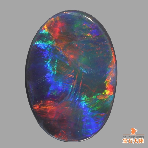 ブラックオパール・オパールルース販売【宝石大陸】