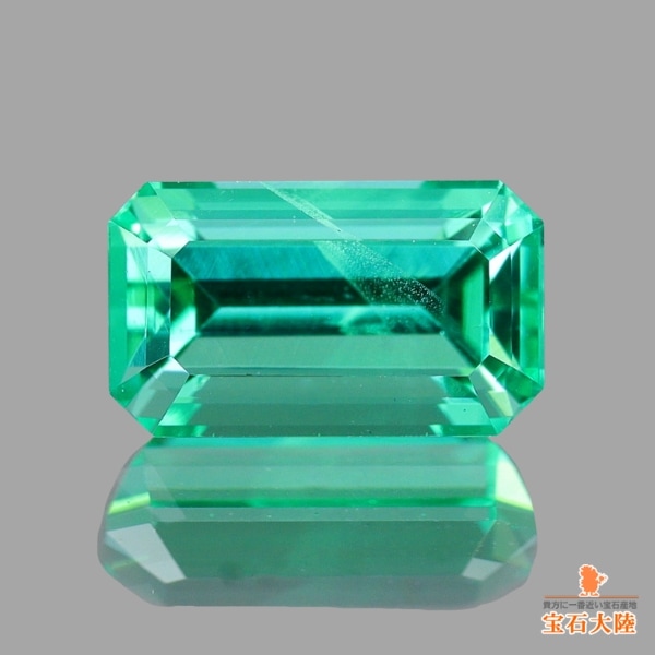 天然エメラルド 0.49ct 【美発色・ノンオイル】 ロシア GIA鑑別