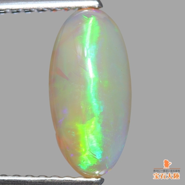 天然ブラックオパール 5.29ct 【骨化石】 オーストラリア