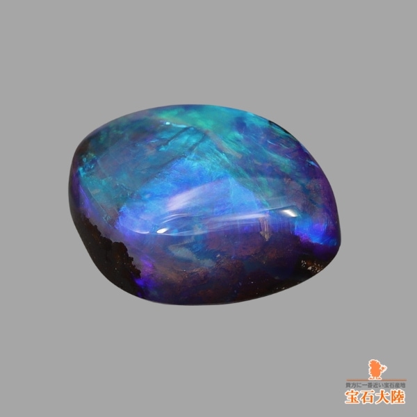 天然ボルダーオパール 1.11ct 【ブルー遊色】オーストラリア