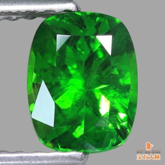 天然デマントイドガーネット 1.13ct 【ホーステール】美品 ロシア