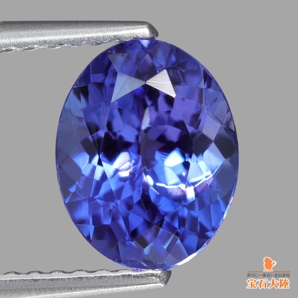 天然タンザナイト 1.85ct 【パープリシュブルー】